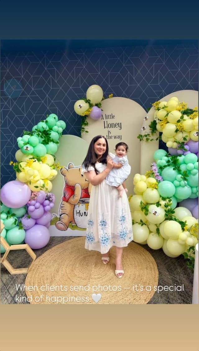 AER Balloon Decor client review — balloon styling