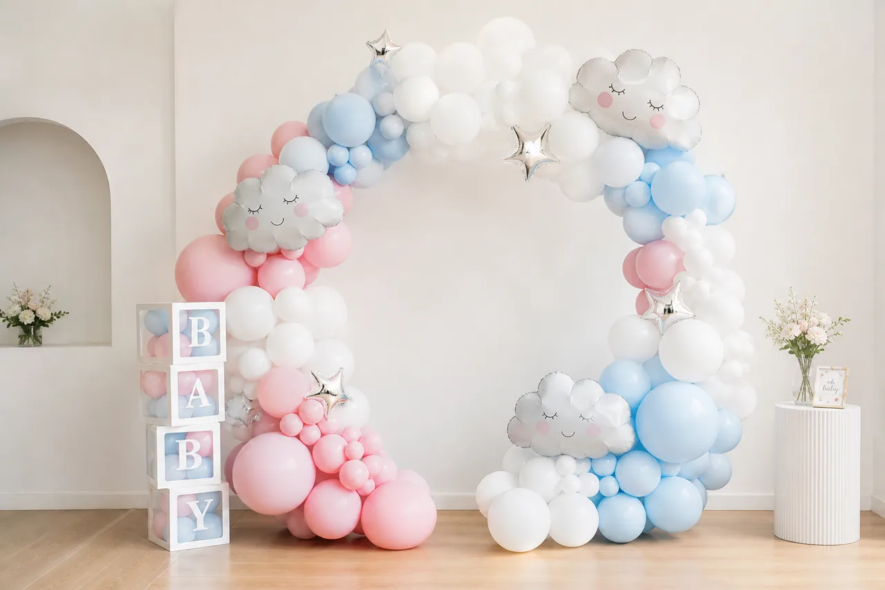Арка baby shower
